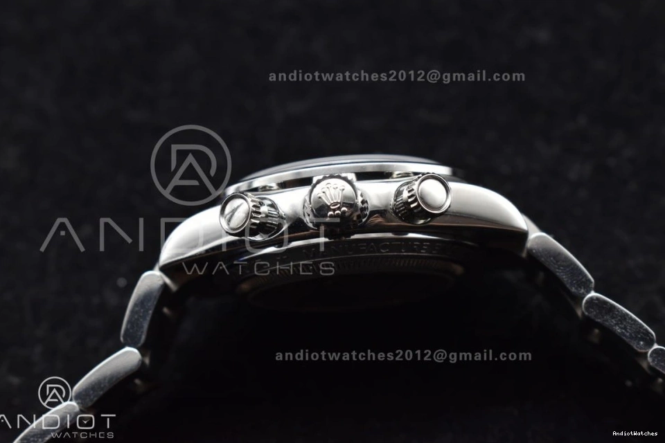 White Best Refined ADGF Bracelet Dial Daytona SS on A Green Edition 827 SS 0126